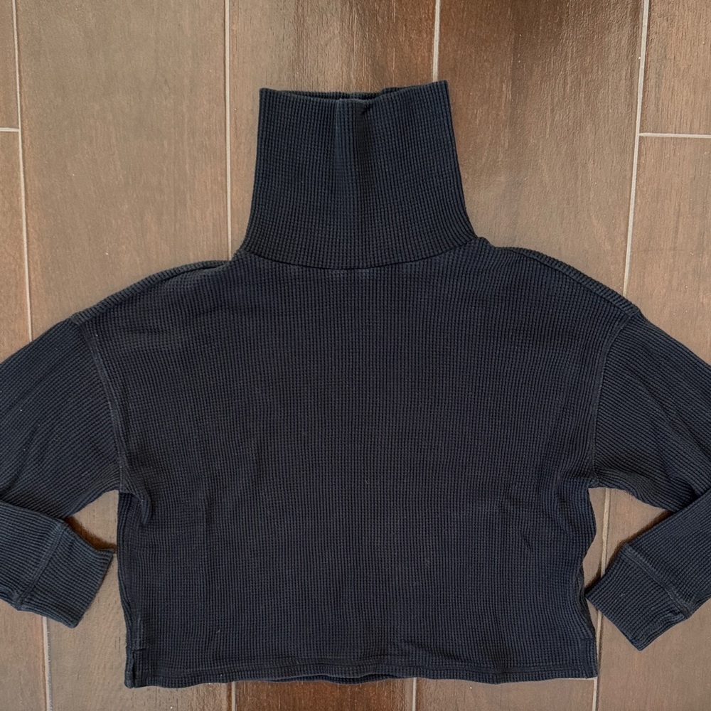 ABERCROMBIE WAFFLE TURTLE NECK